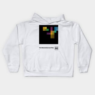 The Dismemberment Plan / Minimalist Style Graphic Artwork Poster Design Kids Hoodie